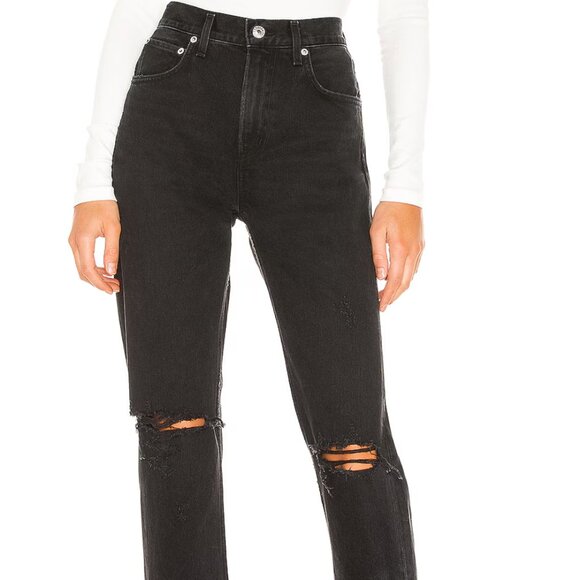 Agolde Cherie High Rise Straight in Distortion - Picture 1 of 2